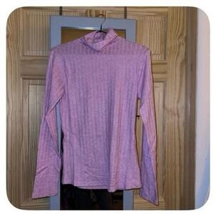 New ZENANA Soft Pink Turtleneck
Long Sleeve Shirt Size Large
Embrace
